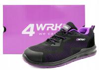 Buty robocze 4WRK półbuty przewiewne z metalowym podnoskiem S1