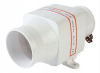 WENTYLATOR KOMORY SILNIKA 12V PRZEWÓD 80 MM