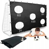 Целевой коврик для ворот футбольных ворот 240X150CM черный