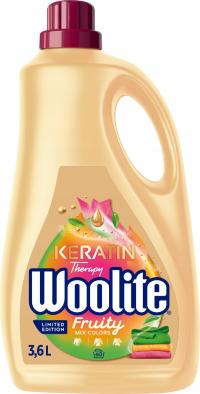Woolite Fruity стиральная жидкость для цветной одежды с кератином 3,6 л/ 60 стирок