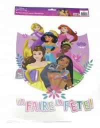 NAKLEJKA FOLIA DEKORACYJNA NA OKNO DISNEY PRINCESS