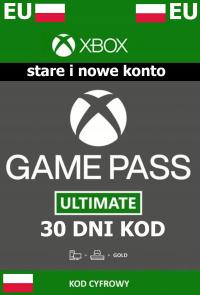 Xbox Game Pass Ultimate 30 DNI EU/PL KOD