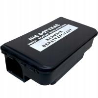 Кормушка для дератизации мыши крысы с принтом