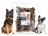 Żwacze Wołowe 1kg Gold Dog Premium