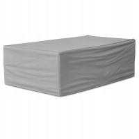 Чехол для садовой мебели водонепроницаемый большой мега сильный серый Оксфорд 3X3X1
