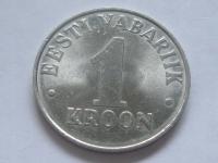nr1351 Estonia Moneta 1 Korona 1993