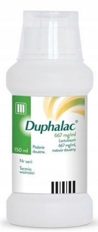 Duphalac syrop lek na zaparcia przeczyszczenie 150 ml