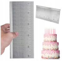 Шпаклевка для разглаживания кондитерский скребок простой декоратор штукатурка торт 25 см