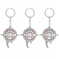 3 szt. Wielofunkcyjny brelok do kluczy Rzutki Board Klucz Dokręć rzutki