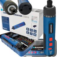 ЭЛЕКТРИЧЕСКАЯ ОТВЕРТКА АККУМУЛЯТОРНАЯ ОТВЕРТКА 4V BLAUPUNKT НАБОР 26 БИТ