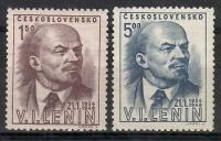 Czechosłowacja 1949 Mi 562-563 Czyste **