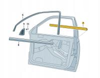 Новое оригинальное уплотнение скребка стекла 1u4837477a