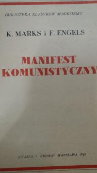 Marks MANIFEST KOMUNISTYCZNY 1949