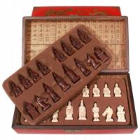 Chinese international wooden chess