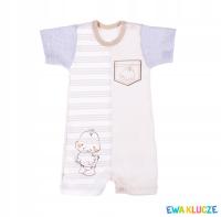 Pajac body rampers rozpinany bawełna 56 Ewa Klucze
