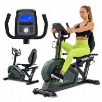 Rower Treningowy Elektromagnetyczny Poziomy Stacjonarny Rowerek Leżący