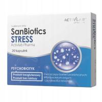 SanBiotics STRESS Activlab Pharma 20КАПС пробиотик память кишечный стресс