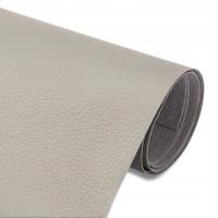 Skóra samoprzylepna skóra z klejem tkanina skaj SZARY 140x50cm 650 g/m²