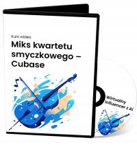 Edugrafia Kurs miks kwartetu smyczkowego – Cubase - DVD 1 PC / licencja wieczysta BOX