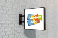 kaseton LED z grafiką dwustronny aluminiowy 100x50cm PRODUCENT