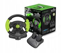 KIEROWNICA DO GIER Z WIBRACJAMI GAMINGOWA KOMPUTEROWA PC PS2 PS3