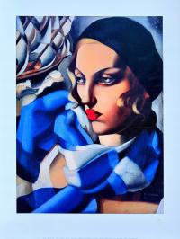 Tamara de Lempicka - The Blue Scarf, 1930