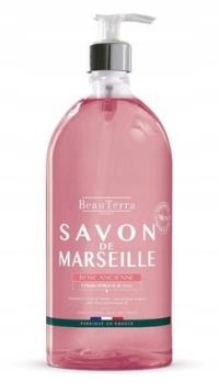 BeauTerra SAVON DE MARSEILLE Rose Ancienne Żel do kąpieli Róża 1000 ECO