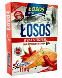 ŁOSOŚ W SOSIE SŁODKIE CHILI 110G ŁOSOŚ
