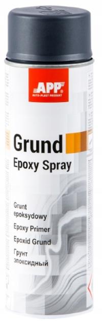 Grunt Podkład epoksydowy spray 500ml APP Ciemnoszary Grunt epoksyd Epoxy