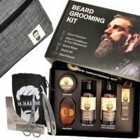 Набор для ухода за бородой-бритва ножницы косметика сумка для бородача