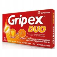 GRIPEX DUO препарат обезболивающие грипп, 16 шт