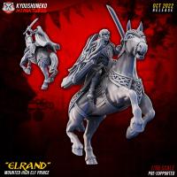 Elrand, Mounted High Elves Prince - Druk 3D