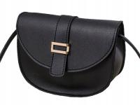 Сумка черная классическая маленькая женская сумка-мессенджер