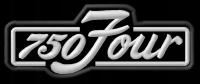 Naszywka dla fanów Honda Four CB 750 haftowana z termofolią CB750