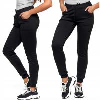 Женские спортивные брюки с завязками, черные джоггеры MORAJ XL / XXL
