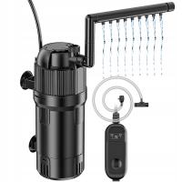 5W1 FILTR WEWNĘTRZNY Z LAMPĄ UV 500L/H DO AKWARIUM 40-120L z UVC