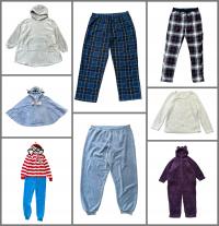 ODZIEŻ UŻYWANA PIŻAMOWA-PLUSZOWA - PIŻAMY - MIX ANGLIA 8KG