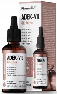 PHARMOVIT ADEK OIL 30 ML KROPLE WITAMINA A D E K