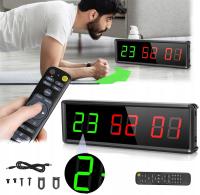 ТРЕНАЖЕРНЫЙ ЗАЛ ТАЙМЕР ПОРТАТИВНЫЙ ИНТЕРВАЛ ТРЕНИРОВКИ ТАЙМЕР