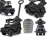 MERCEDES-BENZ G350D JEŹDZIK PCHACZ CHODZIK DŹWIĘK SKÓRA GUMOWE KOŁA MIĘKKIE