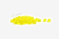 Kryształki akrylowe, Kryształowy lód 100 sztuk - żółty