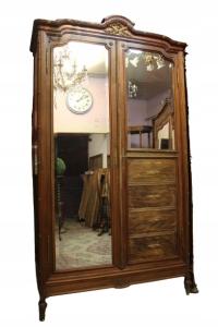 FRANCUSKA SZAFA 2 DRZWIOWA - OKUCIA MOSIĘŻNE - GRYFINO