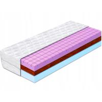 Materac piankowy do łóżka 90x200 kokos wentylujący antyalergiczny H2 11cm