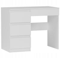 Мебель компьютерный стол журнальный столик 96 см белый N-34L
