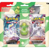 SMOLIV FIGURKA GUMKA +2x BOOSTER karty POKEMON TCG ORYGINALNE KARTY 21212 -