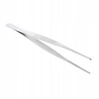Длинный прямой Пинцет из нержавеющей стали для детальной лабораторной работы 200 мм