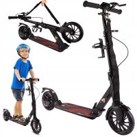 HULAJNOGA Z UCHWYTEM NA BIDON HAMULEC TARCZOWY SKŁADANA AMORTYZACJA DUŻA XL