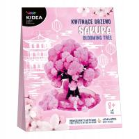 ZESTAW KWITNĄCE DRZEWKO SAKURA KIDEA - ZABAWA KREATYWNA KWITNĄCA WIŚNIA