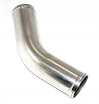 RURA ALUMINIOWA łącznik kolanko kolano 45st 76mm / 30cm