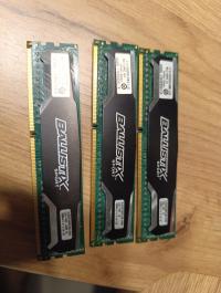 CRUCIAL BALLISTIX SPORT 8GB 1600MHZ CL9 BLS8G3D1609DS1S00 GW.24 NOWA